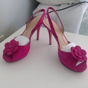 Kate Spade shoes 7.5 Pink Suede $55